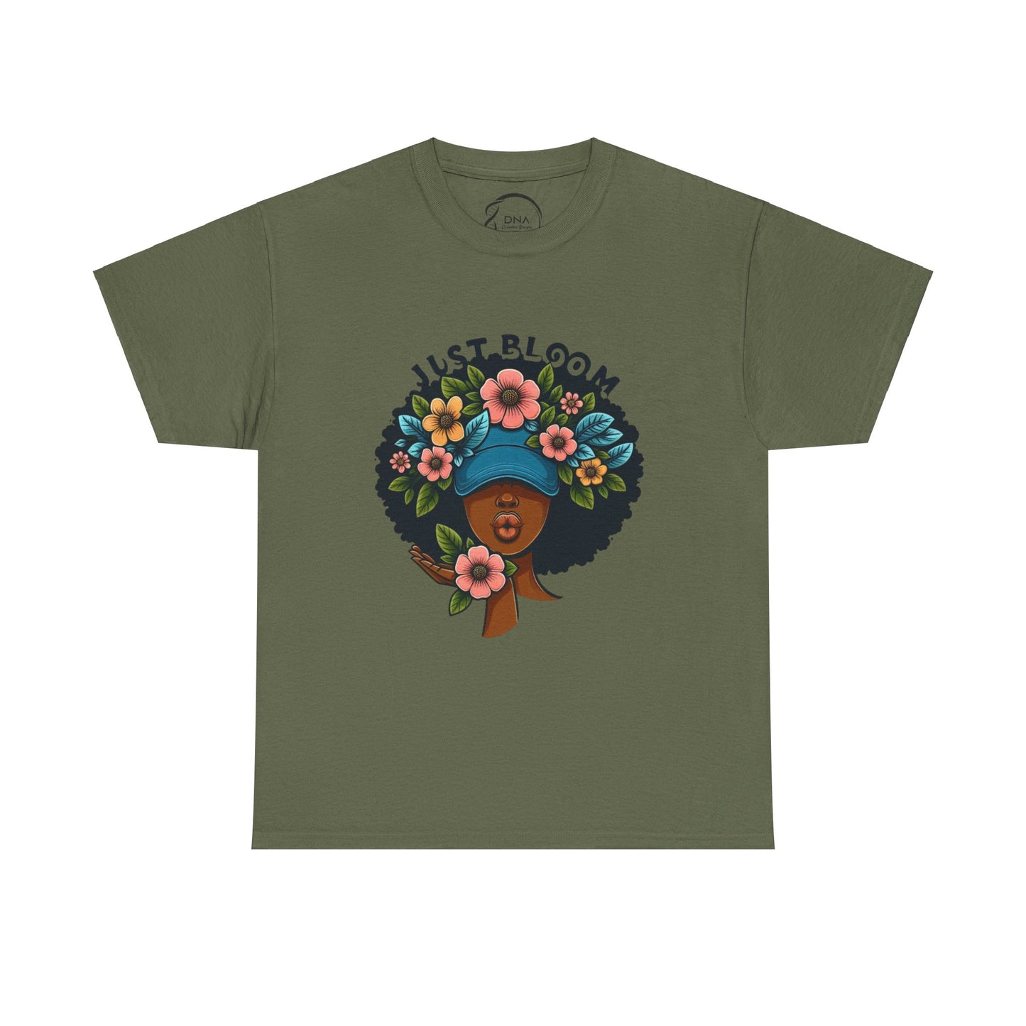 Just Bloom Don’t Cap Heavy Cotton T-Shirt