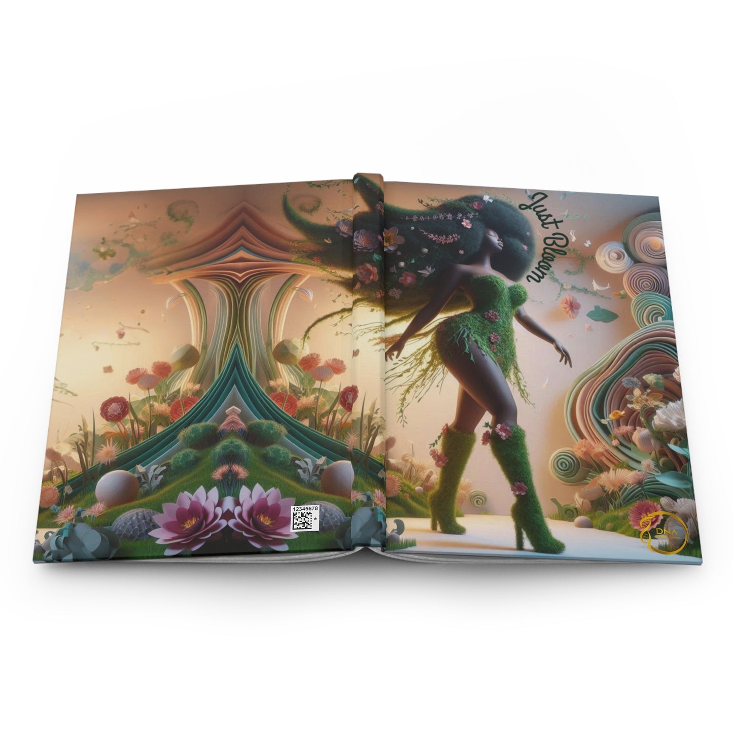 Just Bloom Hardcover Journal Matte Option 3