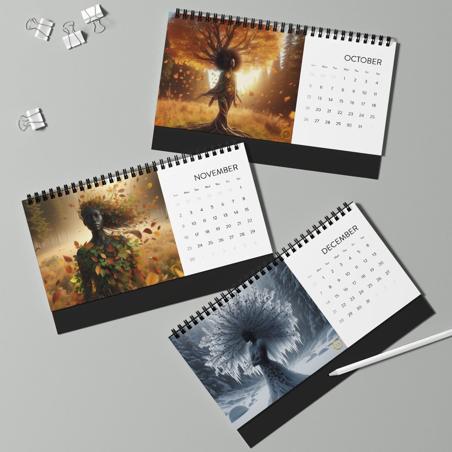 Just Bloom 2025 Desktop Calendar