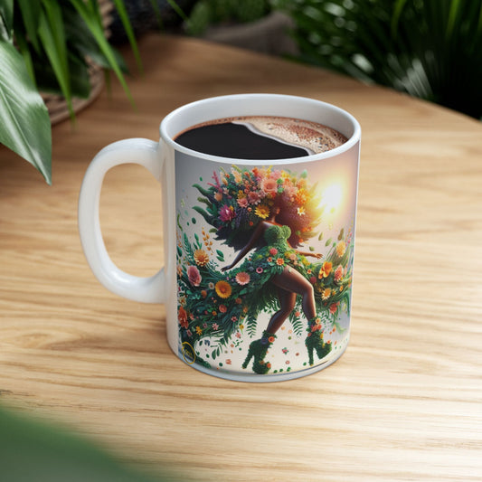Just Bloom Ceramic Embrace Mug, (11oz)