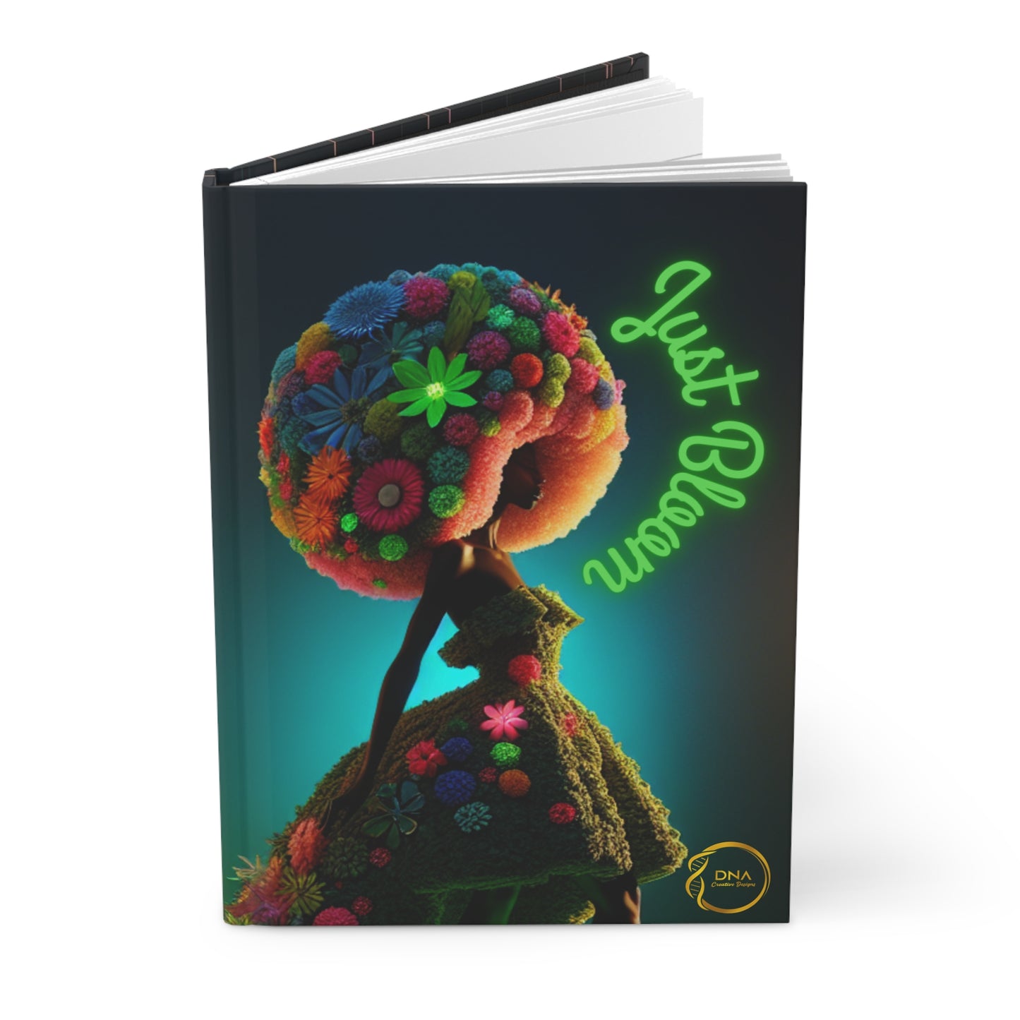 Just Bloom Hardcover Journal Matte Option 1