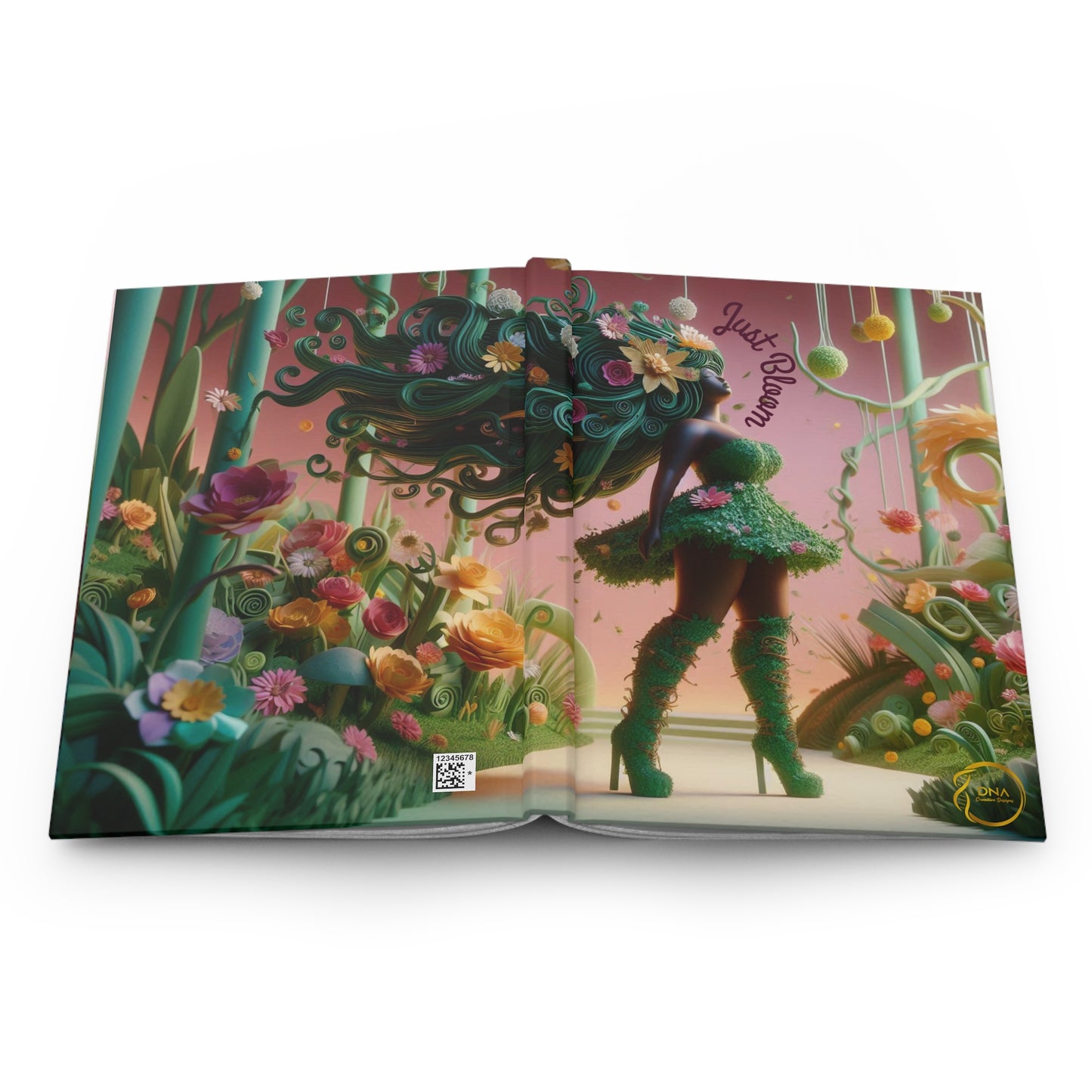 Just Bloom Hardcover Journal Matte Option 4