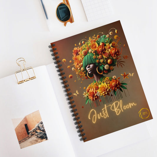 Just Bloom Spiral Notebook