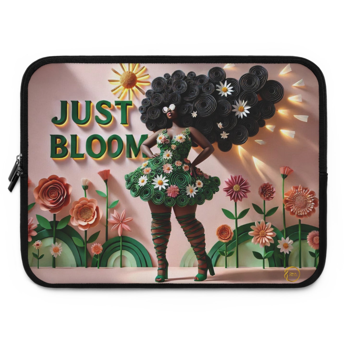 Just Bloom Laptop Sleeve - Pattern I