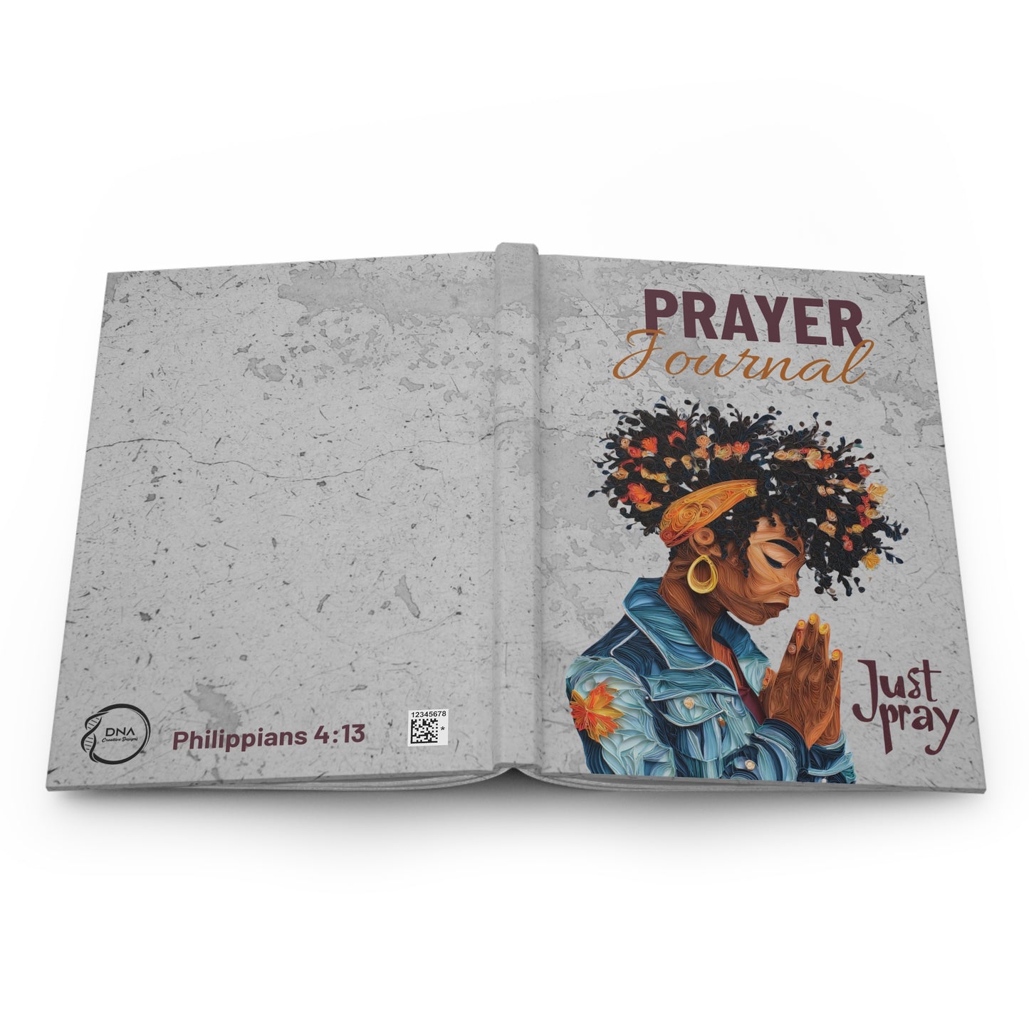 Just Pray Hard Cover Prayer Journal - Strength