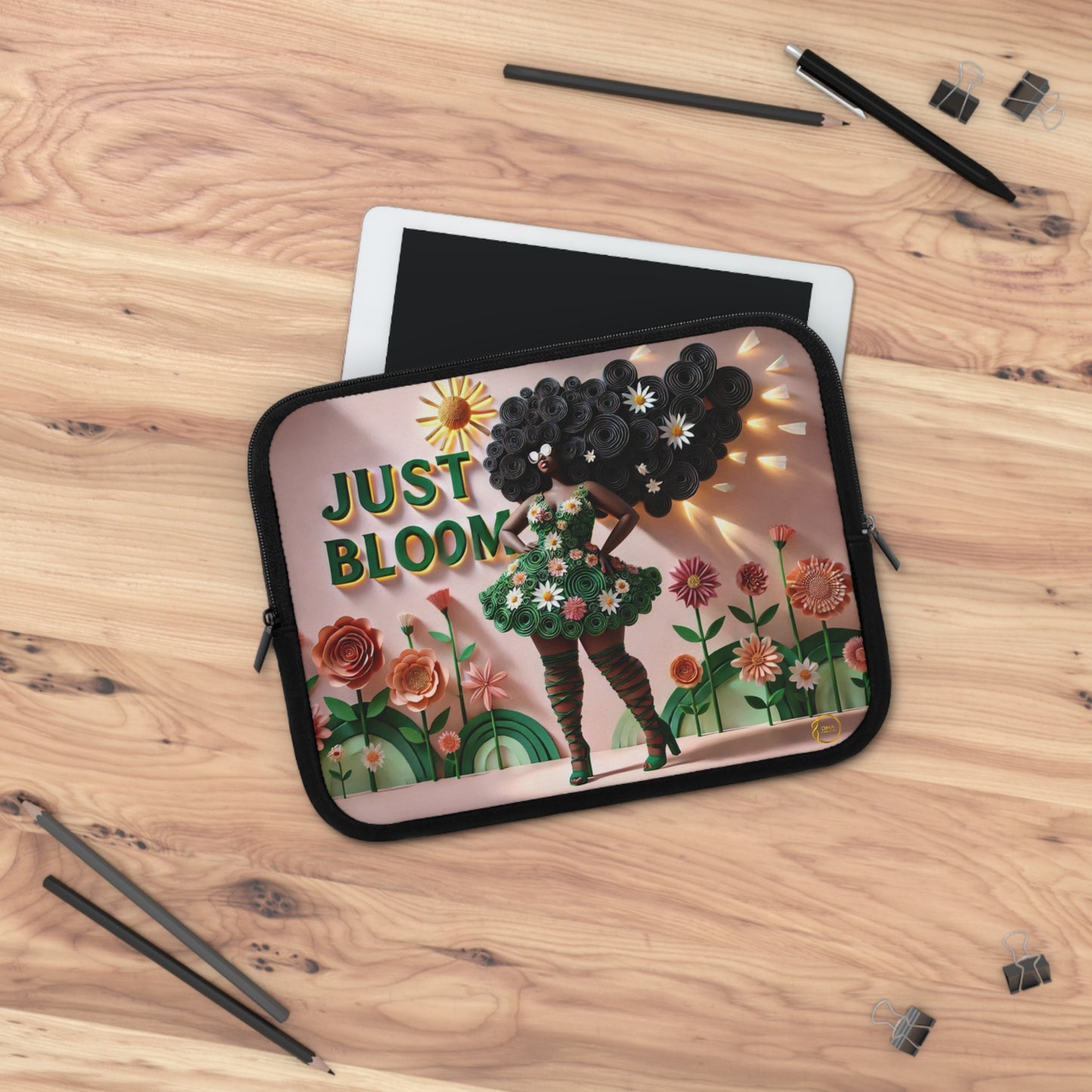 Just Bloom Laptop Sleeve - Pattern I