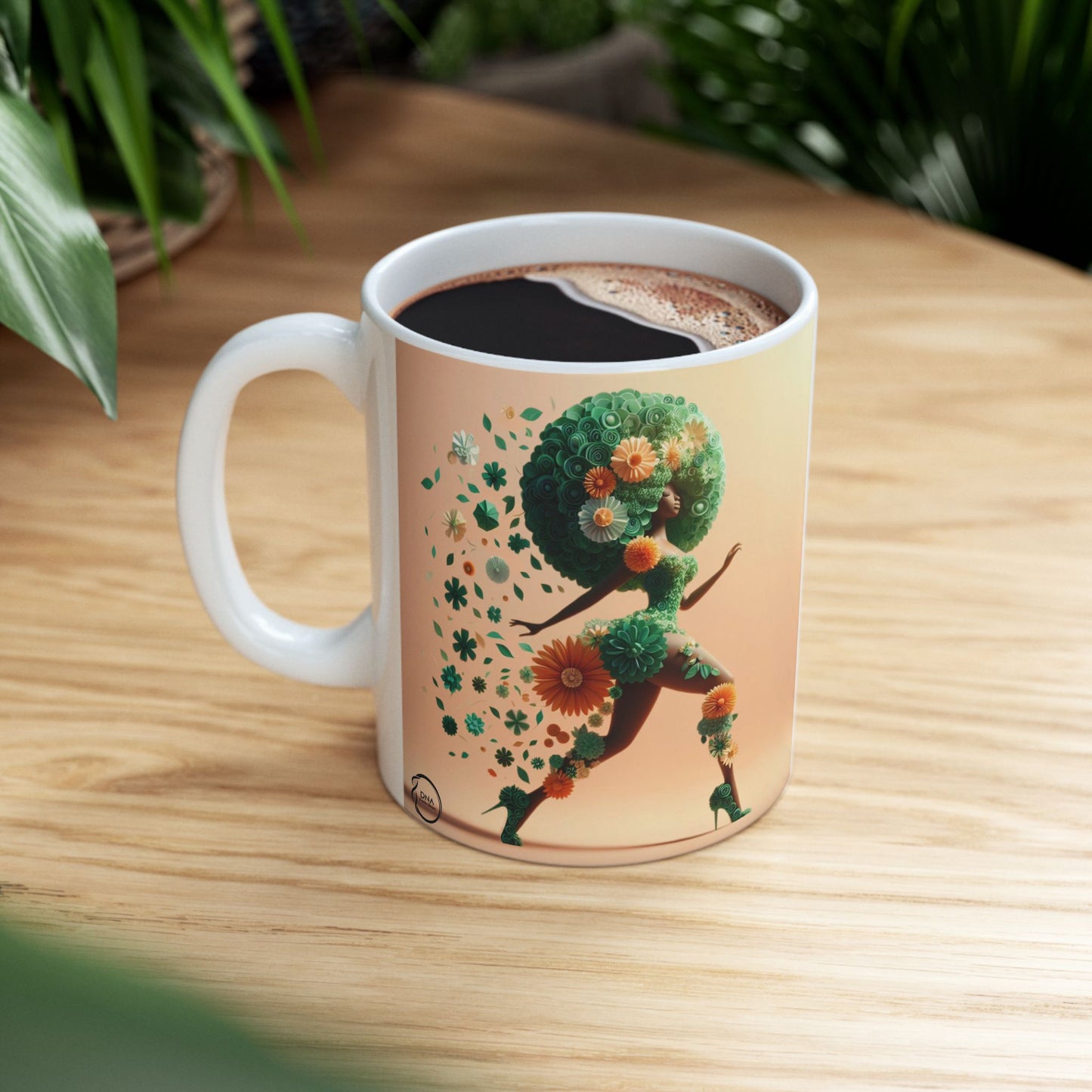 Just Bloom Ceramic Cultivate Mug, (11oz)