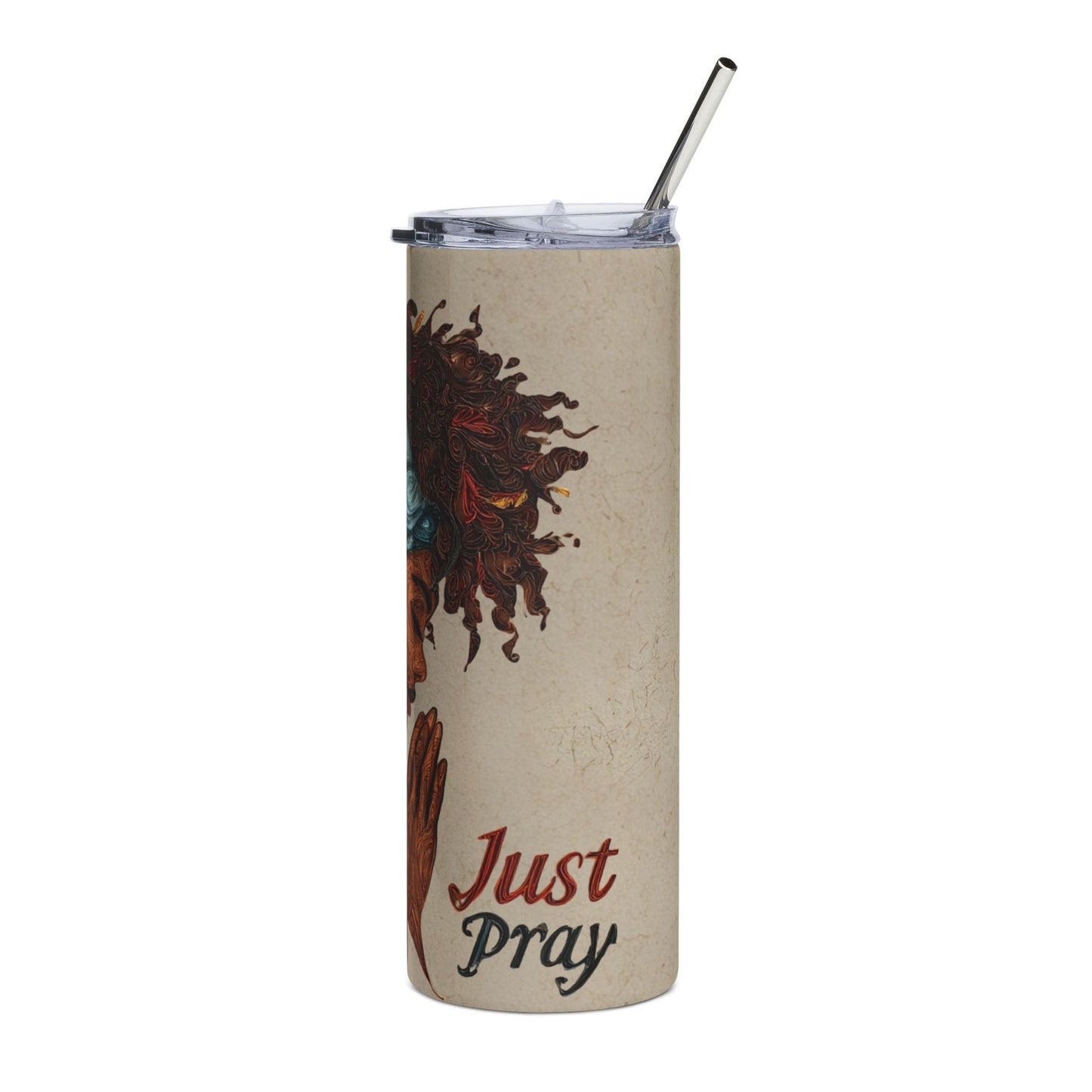 Just Pray 20oz Stainless Tumbler - Option 2