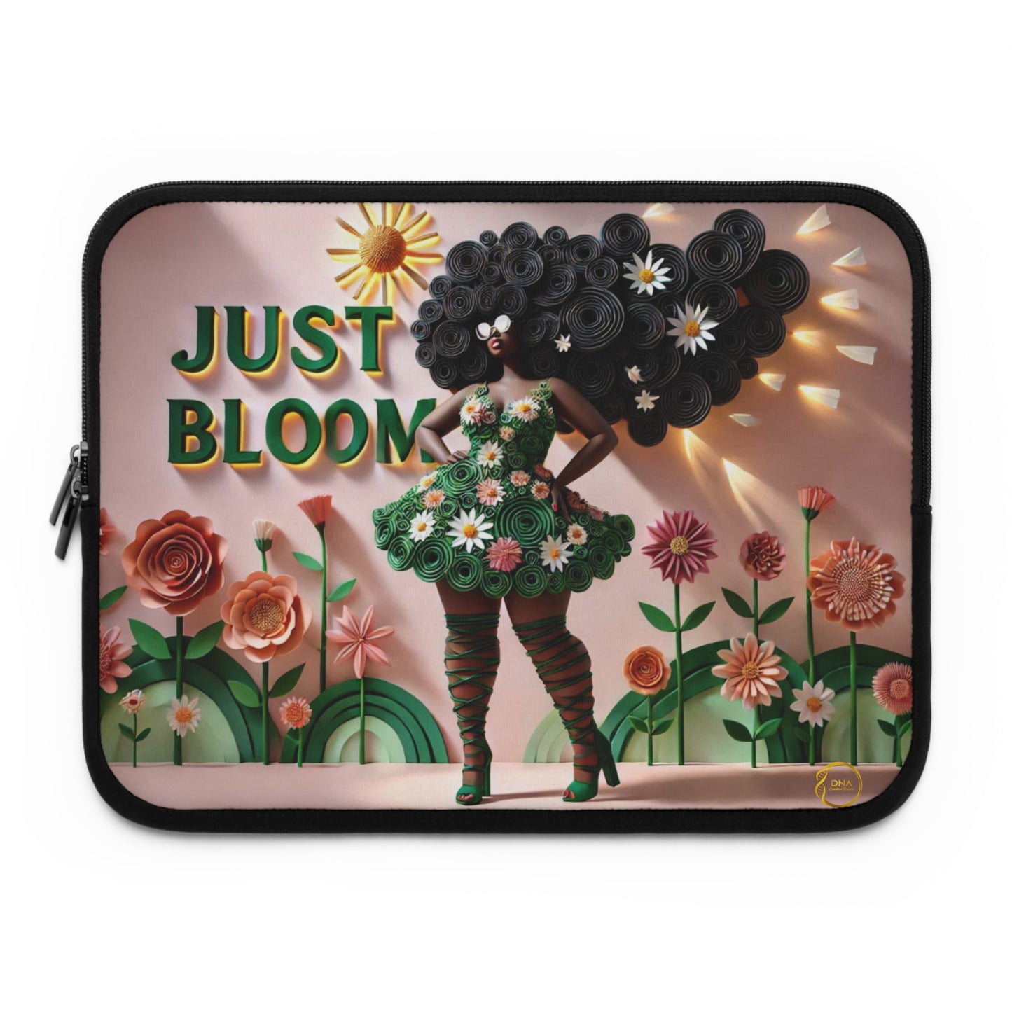 Just Bloom Laptop Sleeve - Pattern I