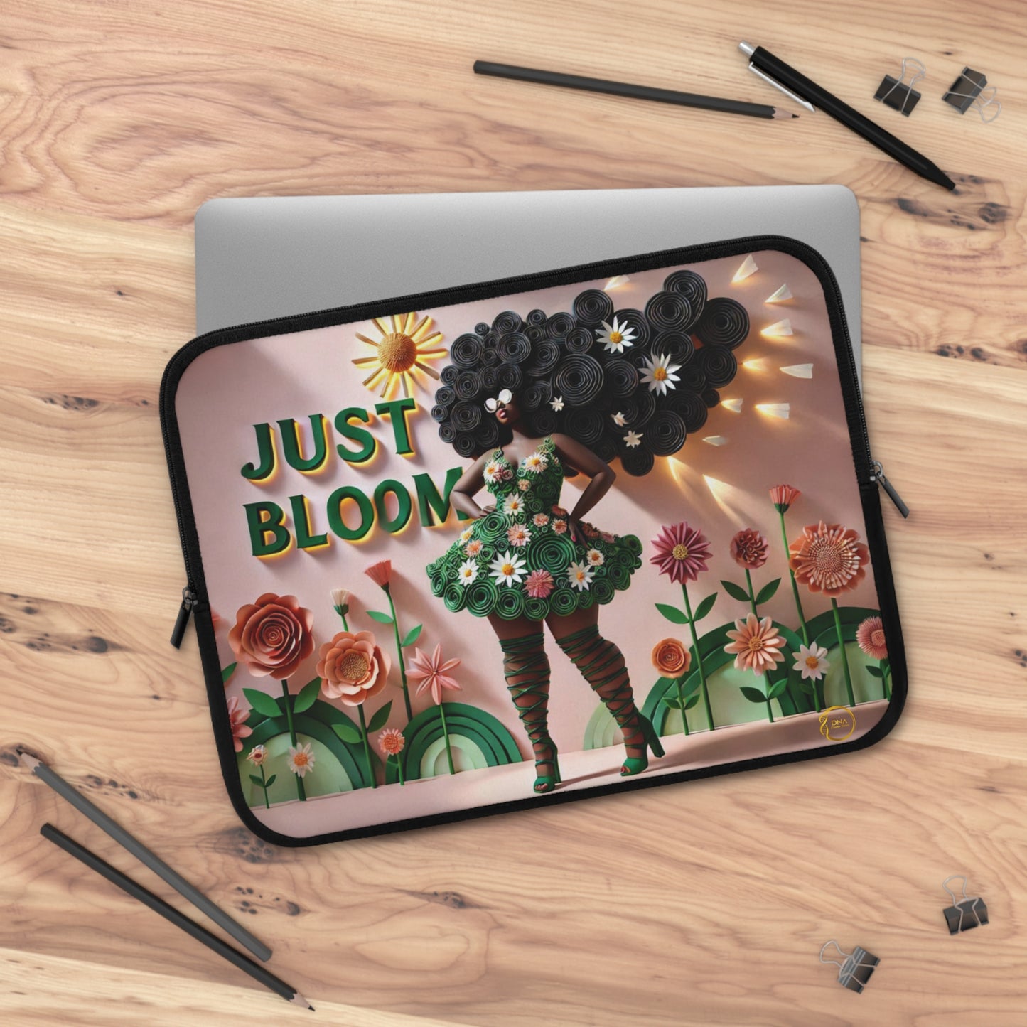 Just Bloom Laptop Sleeve - Pattern I