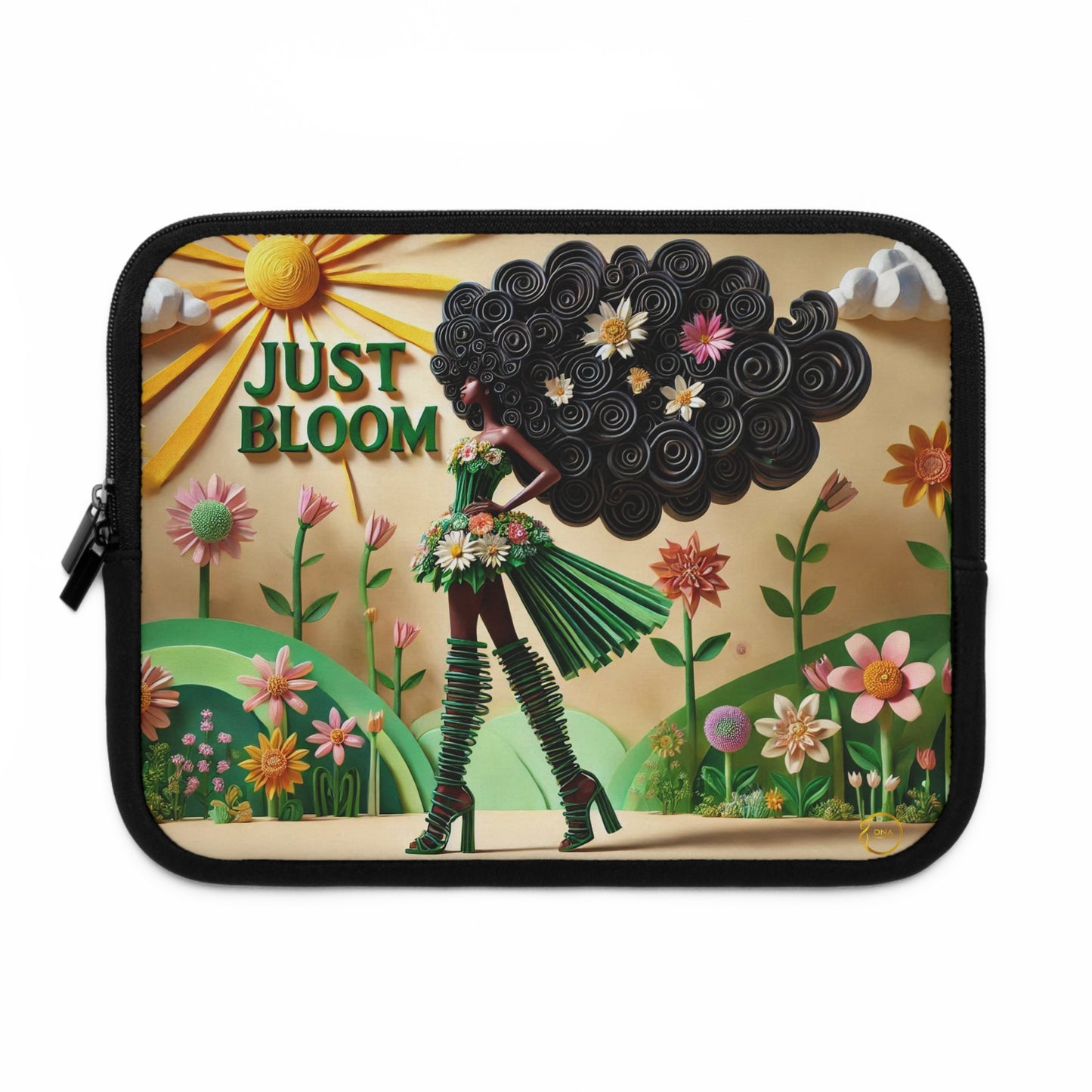 Just Bloom Laptop Sleeve - Pattern II