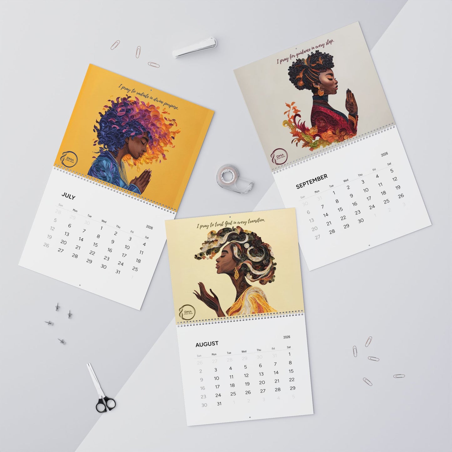 Just Pray 2026 Wall Calendar