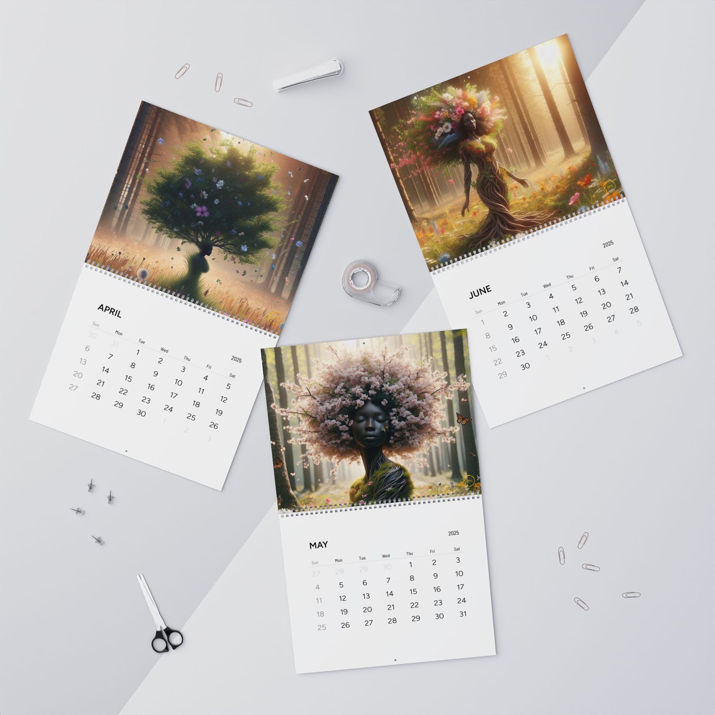 Just Bloom 2025 Wall Calendar