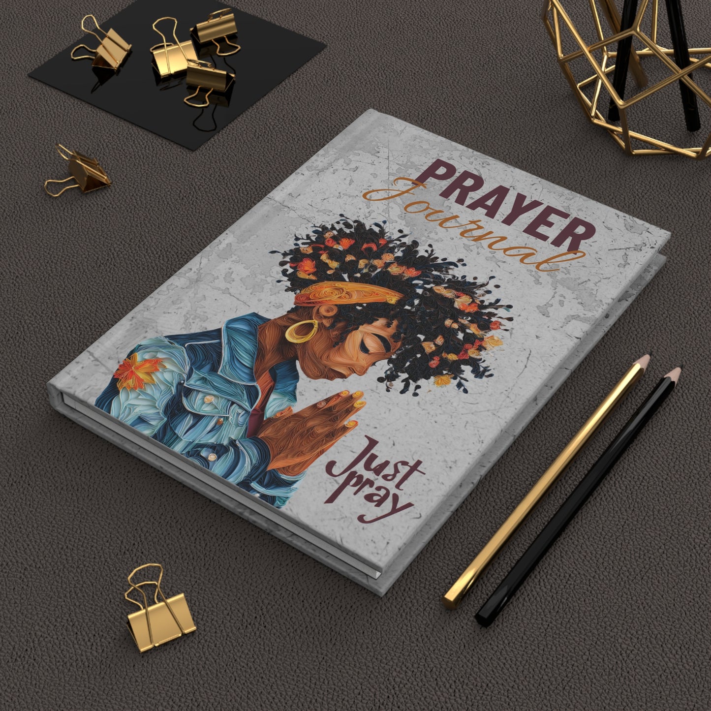 Just Pray Hard Cover Prayer Journal - Strength