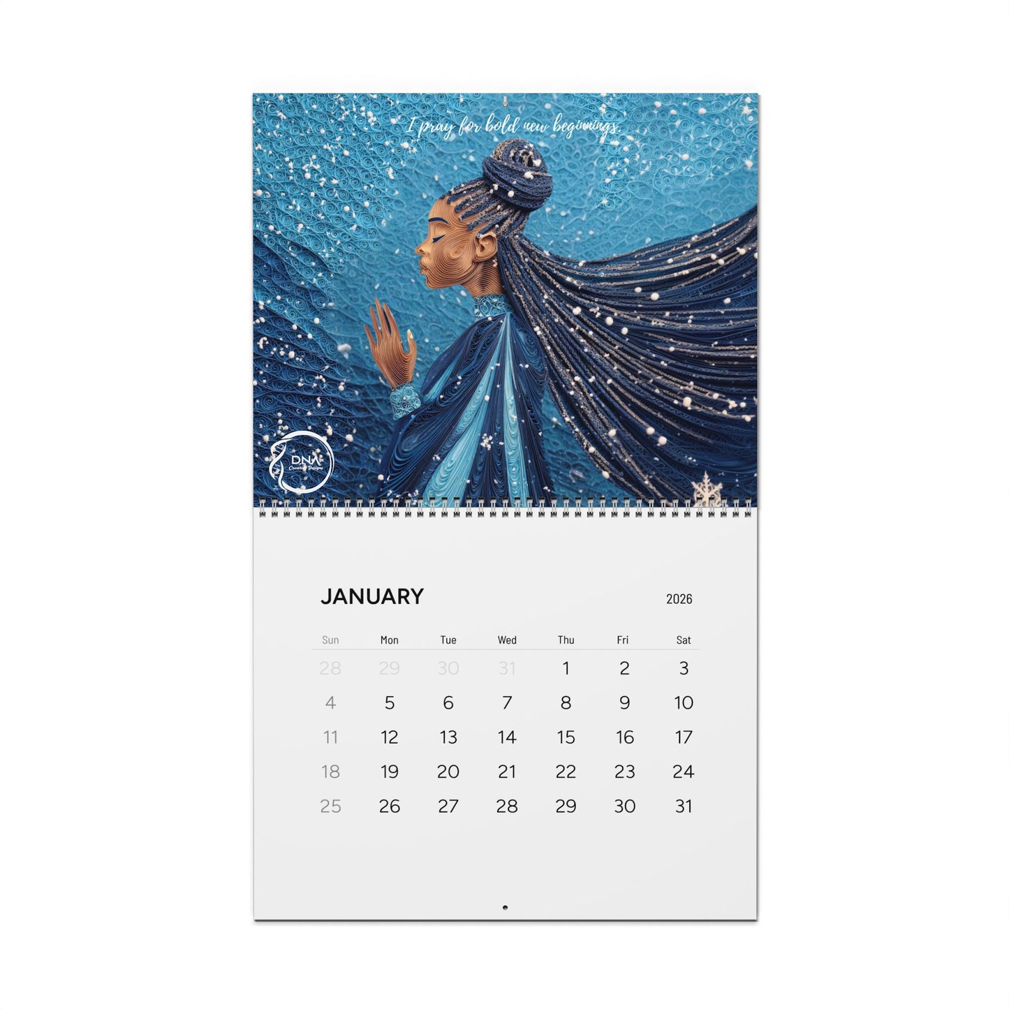 Just Pray 2026 Wall Calendar