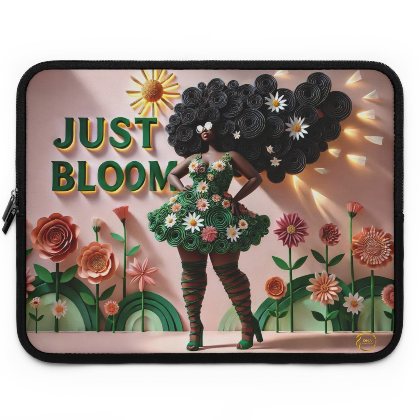 Just Bloom Laptop Sleeve - Pattern I