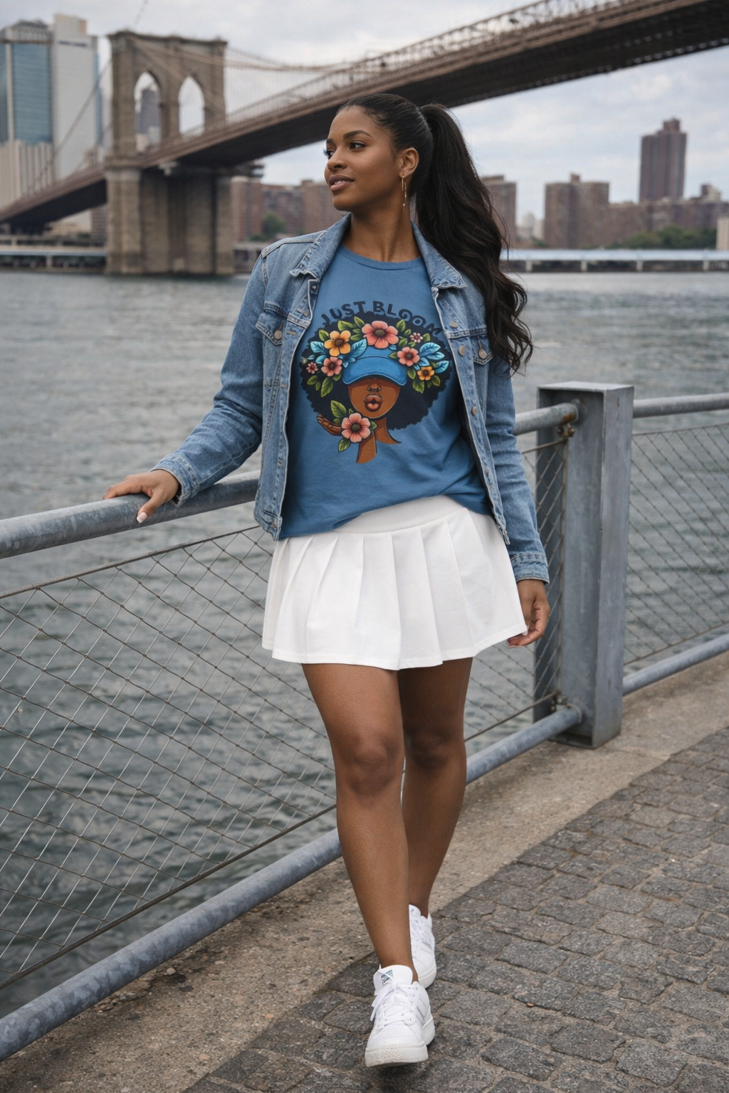 Just Bloom Don’t Cap Heavy Cotton T-Shirt