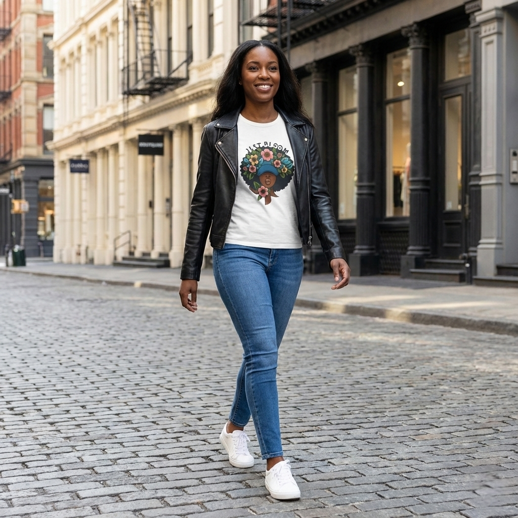 Just Bloom Don’t Cap Heavy Cotton T-Shirt